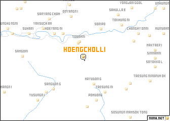 map of Hoengch\