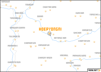 map of Hoep\