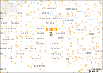 map of Hoe-ri