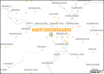 map of Hoeryongsang-dong