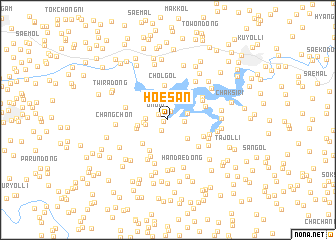 map of Hoesan