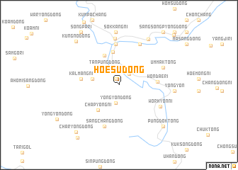 map of Hoesu-dong