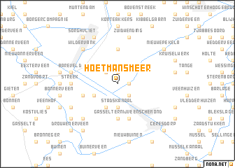 map of Hoetmansmeer