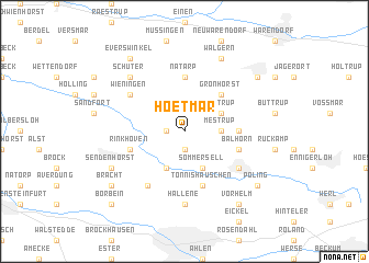 map of Hoetmar