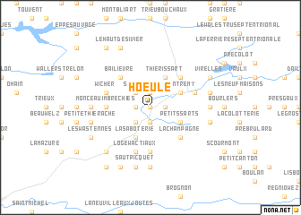 map of Hoeulé