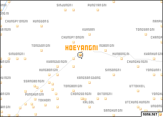 map of Hoeyang-ni