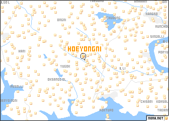 map of Hoeyong-ni