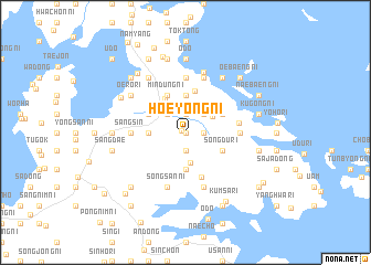 map of Hoeyong-ni