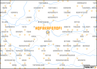 map of Hofakafenofi