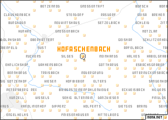 map of Hofaschenbach