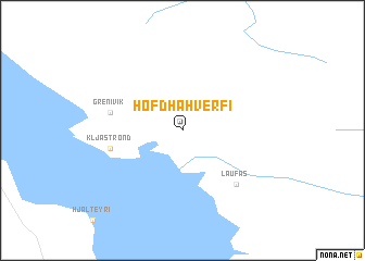 map of Höfðahverfi