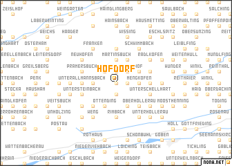 map of Hofdorf