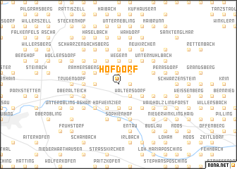 map of Hofdorf