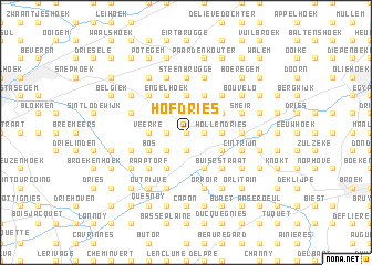 map of Hofdries