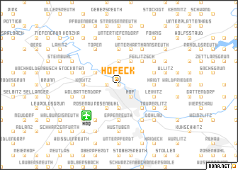 map of Hofeck