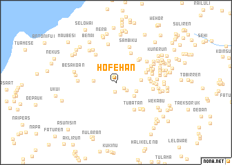map of Hofehan