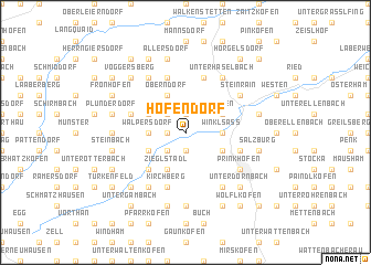 map of Hofendorf