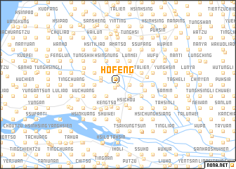 map of Ho-feng