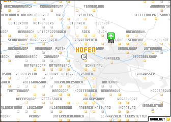 map of Höfen