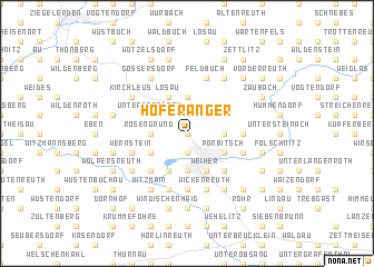 map of Höferänger