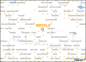 map of Hoffeld