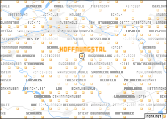 map of Hoffnungstal