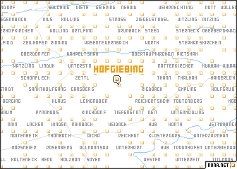 map of Hofgiebing