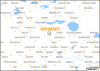 map of Hof Hagen