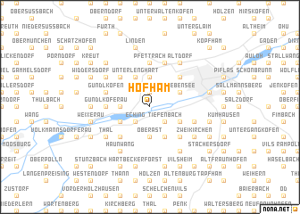 map of Hofham