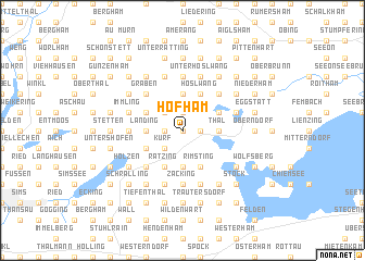 map of Hofham