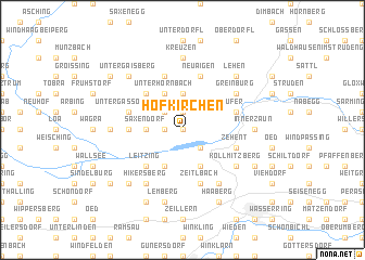 map of Hofkirchen