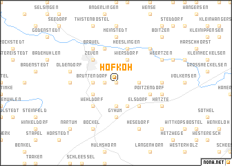 map of Hofkoh