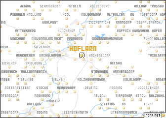 map of Höflarn