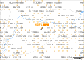 map of Höflarn