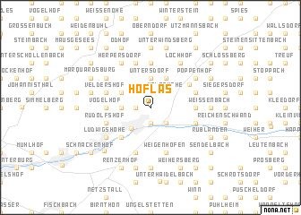 map of Höflas