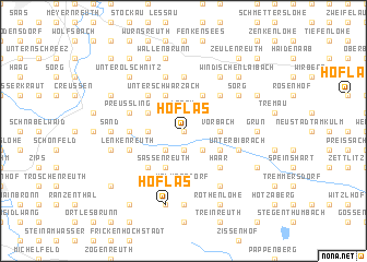 map of Höflas