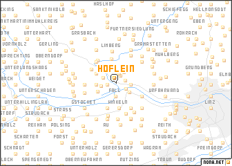 map of Höflein