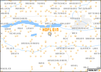 map of Höflein