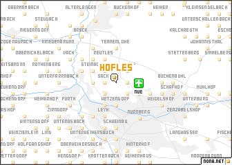 map of Höfles