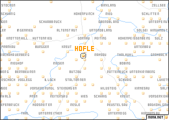 map of Höfle