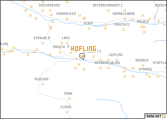 map of Höfling