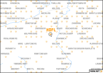 map of Höfl