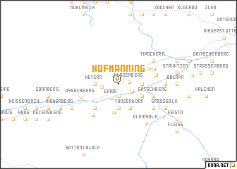 map of Hofmanning