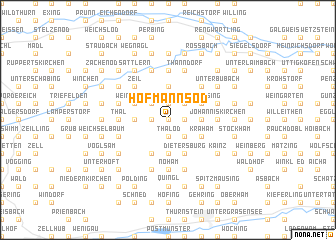 map of Hofmannsöd