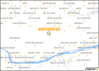 map of Hof Mappen