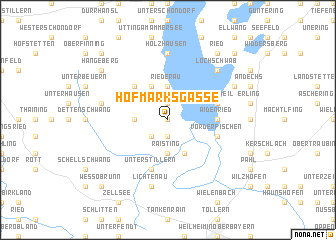 map of Hofmarksgasse