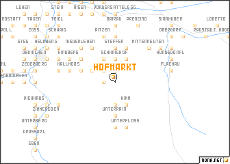 map of Hofmarkt