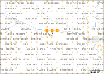 map of Hofmark