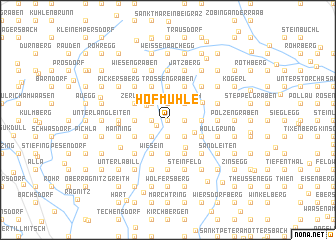 map of Hofmühle