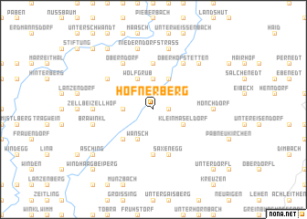 map of Höfnerberg